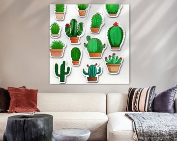 stickers op canvas behang en meer bestellen
